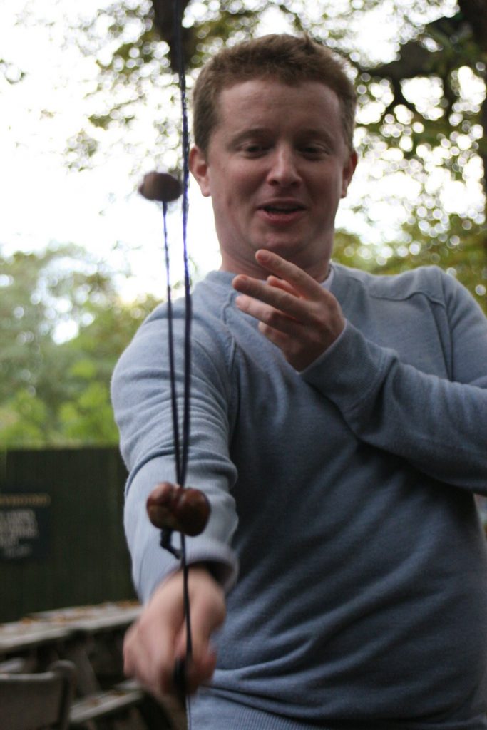 Glen demonstrating the Wutan ‘Tiger Claw’ technique D.I.C.K.
